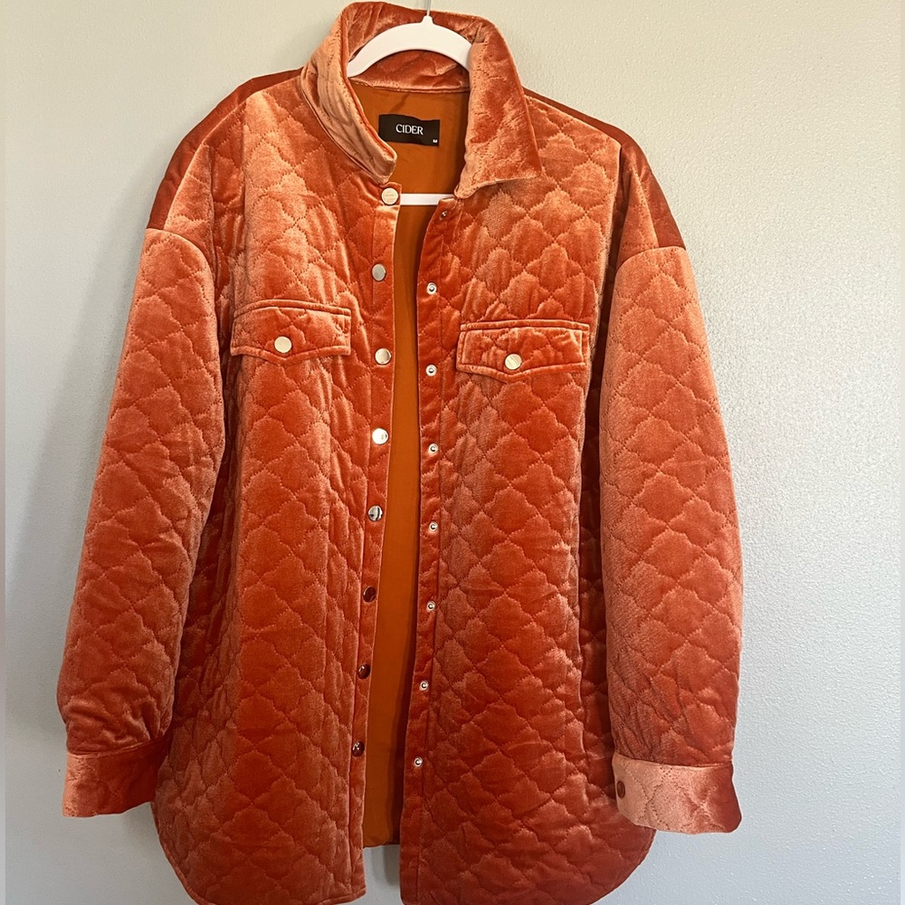 Quilted shacket